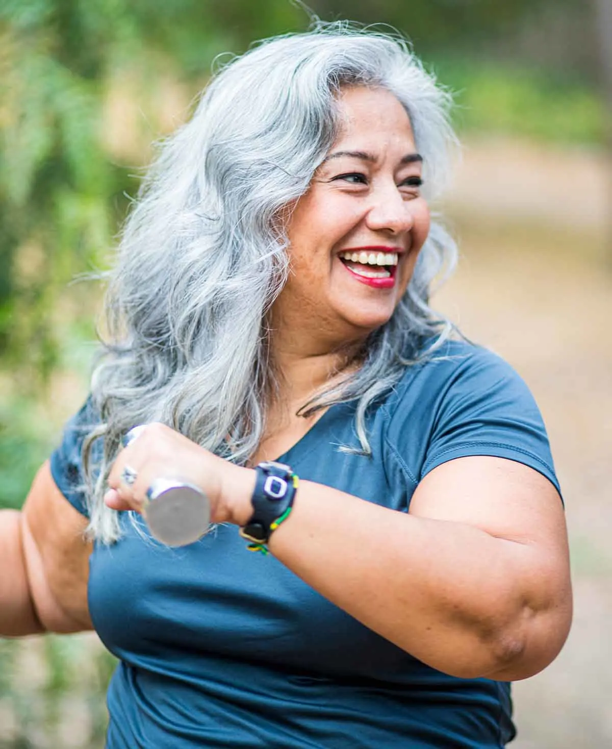 Pritikin Longevity Center mature woman on weight loss journey
